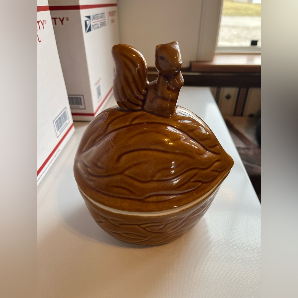 Vintage Squirrel Nut Dish